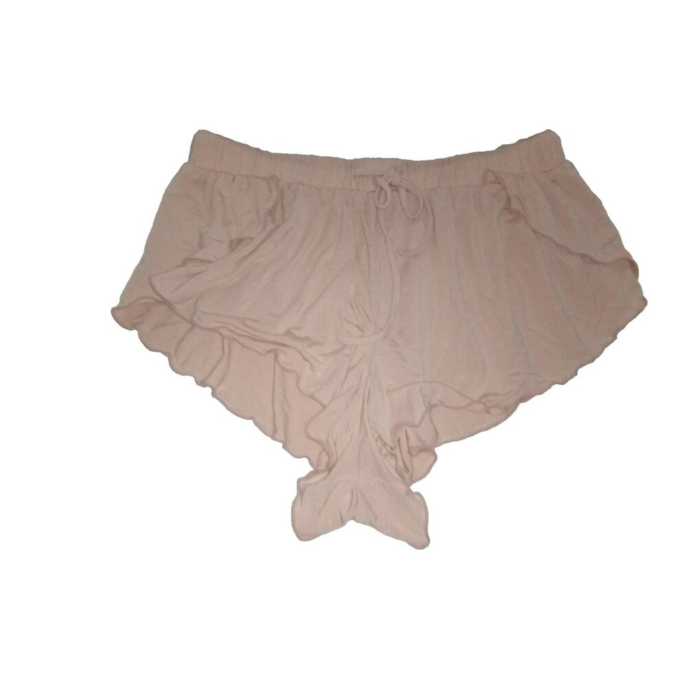 Free People Intimately Shorts Women's Size Medium Pink Lightweight Drawstring